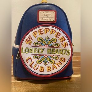NWT Loungefly The Beatles SGT Peppers Backpack